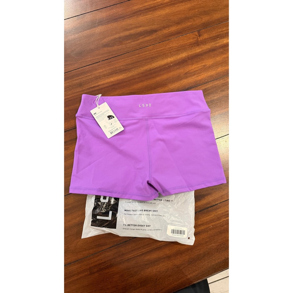 LSKD RXD Micro Short Tights Iris Purple Shorts WTGH0016-Iris XL‎ NEW NWT - Picture 3 of 16